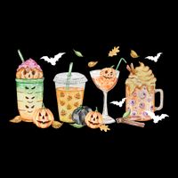 Halloween Coffee Latte Lover Sustainable Bucket Hat