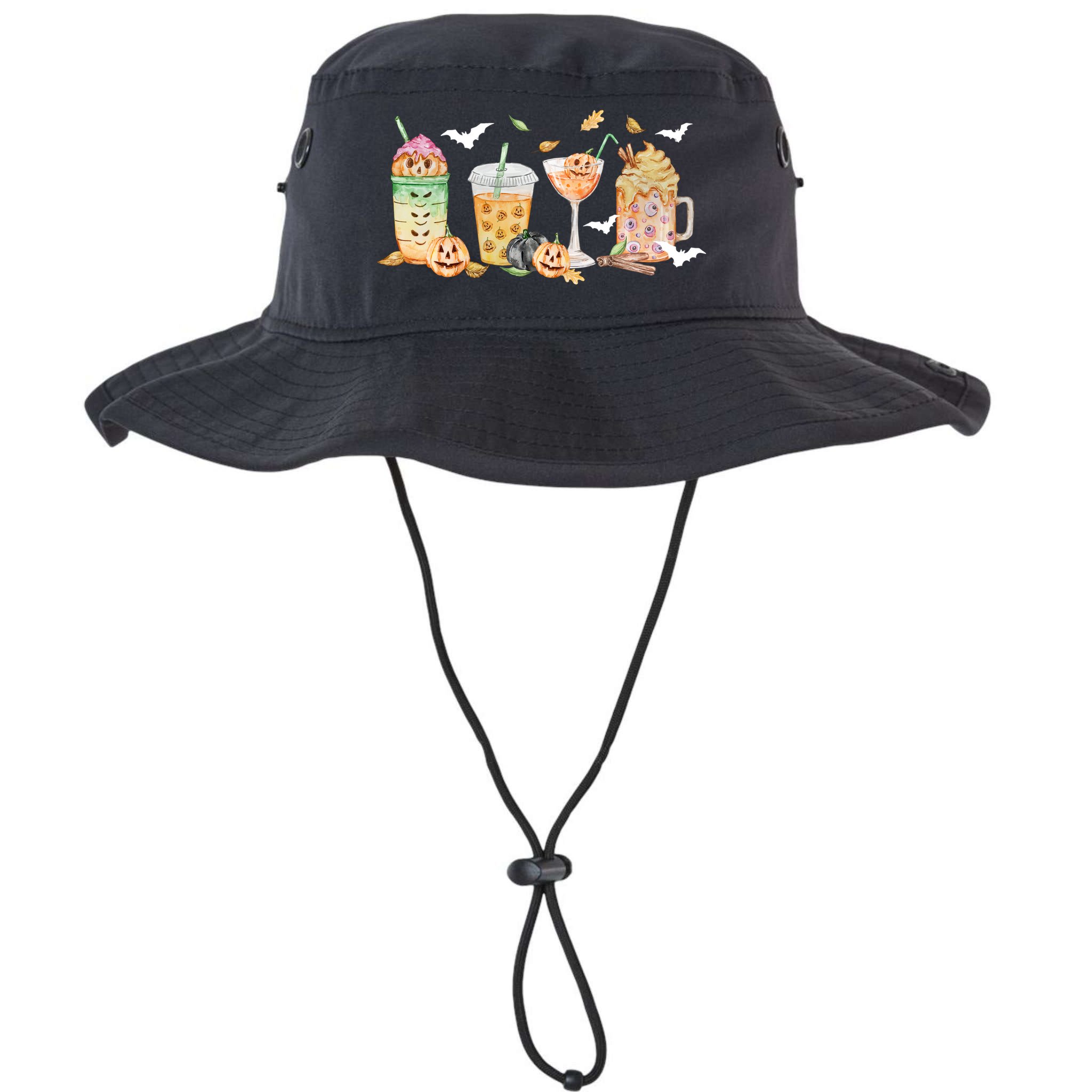Halloween Coffee Latte Lover Bucket Hat