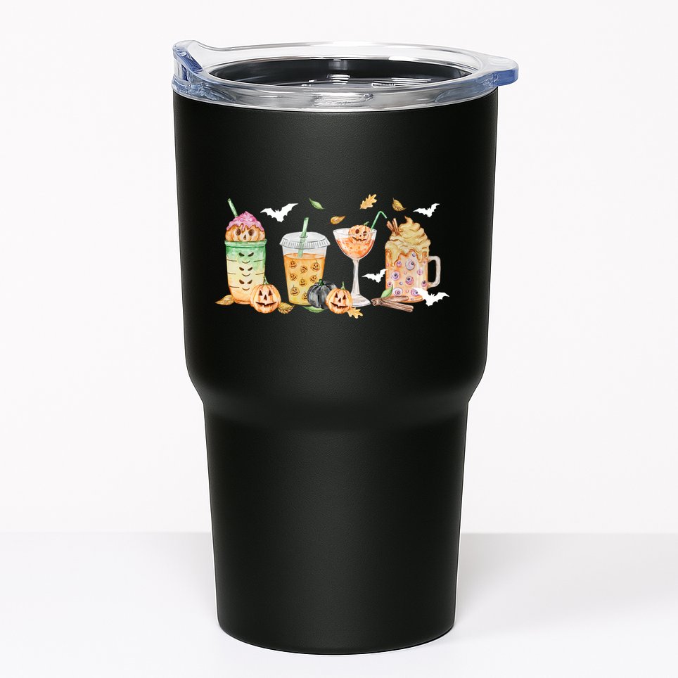 Halloween Coffee Latte Lover Tumbler
