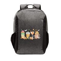 Halloween Coffee Latte Lover Vector Backpack