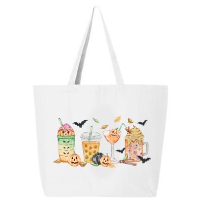 Halloween Coffee Latte Lover 25L Jumbo Tote