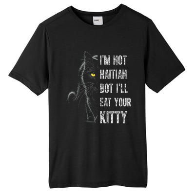 Haitian Cat Lover Kitty Lover Tall Fusion ChromaSoft Performance T-Shirt