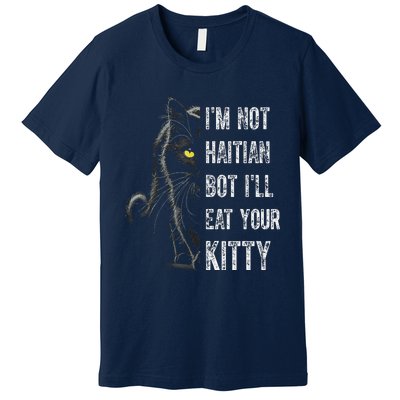 Haitian Cat Lover Kitty Lover Premium T-Shirt