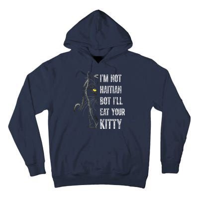 Haitian Cat Lover Kitty Lover Tall Hoodie