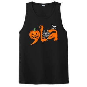 Halloween Comma La Kamala Harris 2024 Pumpkin PosiCharge Competitor Tank