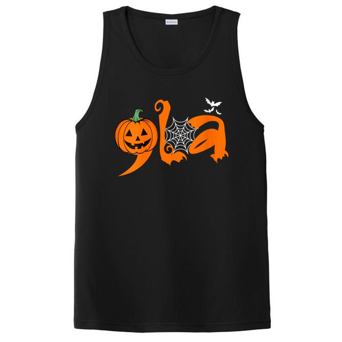 Halloween Comma La Kamala Harris 2024 Pumpkin PosiCharge Competitor Tank