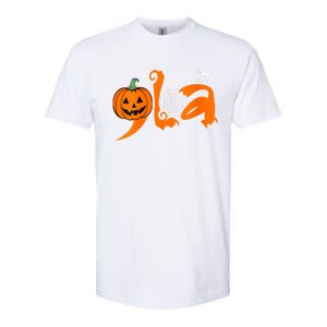 Halloween Comma La Kamala Harris 2024 Pumpkin Softstyle CVC T-Shirt