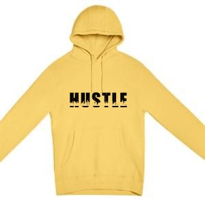 Hustle City Logo Premium Pullover Hoodie