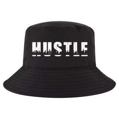 Hustle City Logo Cool Comfort Performance Bucket Hat