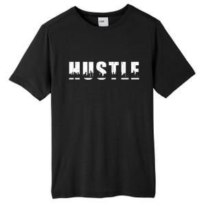 Hustle City Logo Tall Fusion ChromaSoft Performance T-Shirt