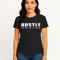 Hustle City Logo Womens T-Shirt