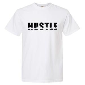 Hustle City Logo Garment-Dyed Heavyweight T-Shirt