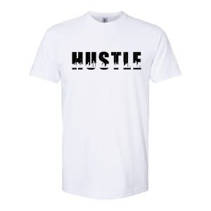 Hustle City Logo Softstyle CVC T-Shirt