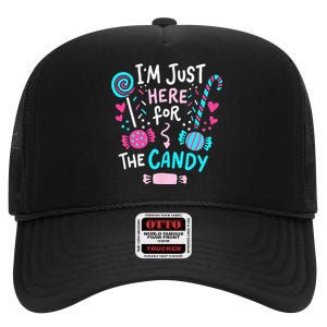 Halloween Candy Lollipop Cute Gift High Crown Mesh Back Trucker Hat