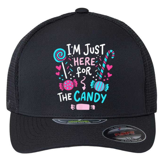 Halloween Candy Lollipop Cute Gift Flexfit Unipanel Trucker Cap