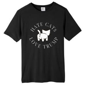 Hate Cats Love Trump Vote Trump 2024 Tall Fusion ChromaSoft Performance T-Shirt