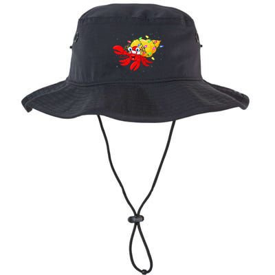 Hermit Crab Lover Xmas Lighting Santa Hermit Crab Christmas Bucket Hat