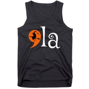 Halloween Comma La Kamala Harris 2024 Presidential Campaign Tank Top