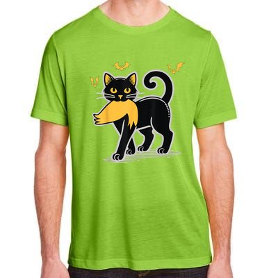 Halloween Cat Ladies For Kamala Harris Donald Trump 2024 Adult ChromaSoft Performance T-Shirt