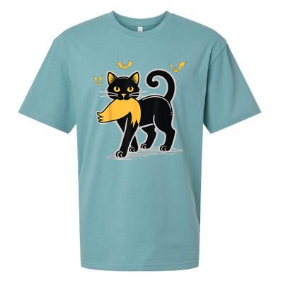 Halloween Cat Ladies For Kamala Harris Donald Trump 2024 Sueded Cloud Jersey T-Shirt