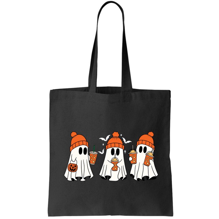 Halloween Coffee Lover Ghost Bag