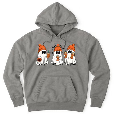 Halloween Coffee Lover Ghost Hoodie