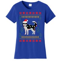 Huskyuglysweater Christmas Lights Cute Gift Women's T-Shirt