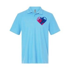 Heart Cat Lovers Tv Softstyle Adult Sport Polo