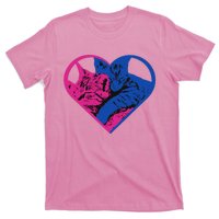 Heart Cat Lovers Tv T-Shirt