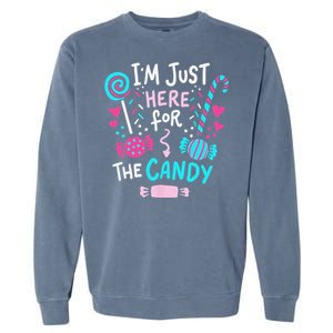 Halloween Candy Lollipop Cute Gift Garment-Dyed Sweatshirt