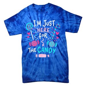 Halloween Candy Lollipop Cute Gift Tie-Dye T-Shirt