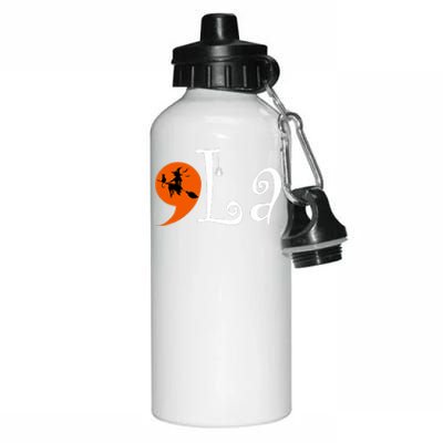 Halloween Comma La Kamala Harris 2024 Presidential Aluminum Water Bottle