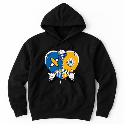 Heart Crying Lover Dunk Low Blue Jay Matching Hoodie