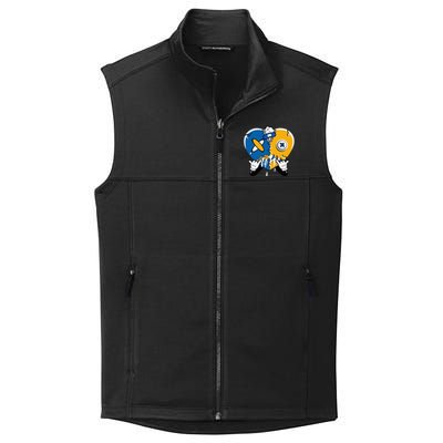 Heart Crying Lover Dunk Low Blue Jay Matching Collective Smooth Fleece Vest