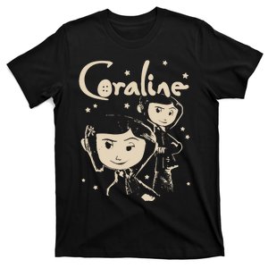 Horror Coraline Movie T-Shirt