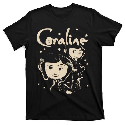 Horror Coraline Movie T-Shirt