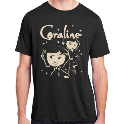 Horror Coraline Movie Adult ChromaSoft Performance T-Shirt