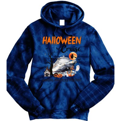 Halloween Cruise Making Memories Together Tie Dye Hoodie