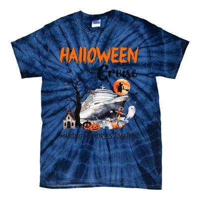 Halloween Cruise Making Memories Together Tie-Dye T-Shirt