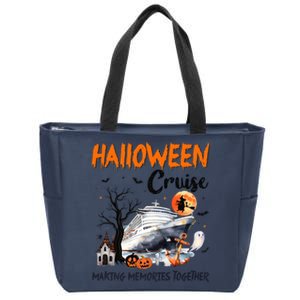 Halloween Cruise Making Memories Together Zip Tote Bag