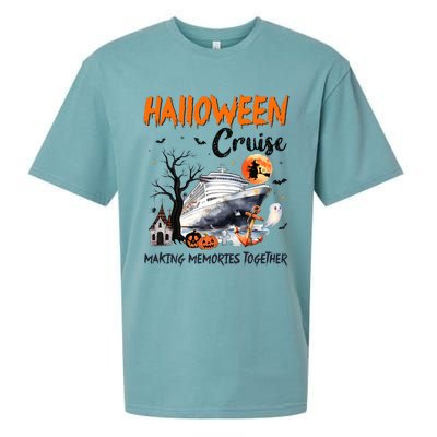 Halloween Cruise Making Memories Together Sueded Cloud Jersey T-Shirt