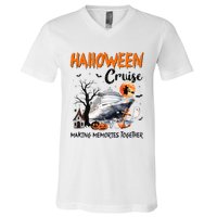 Halloween Cruise Making Memories Together V-Neck T-Shirt