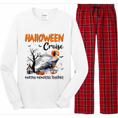 Halloween Cruise Making Memories Together Long Sleeve Pajama Set