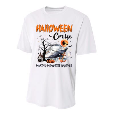 Halloween Cruise Making Memories Together Performance Sprint T-Shirt