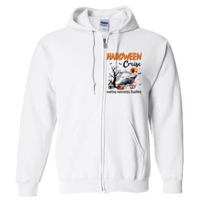 Halloween Cruise Making Memories Together Full Zip Hoodie