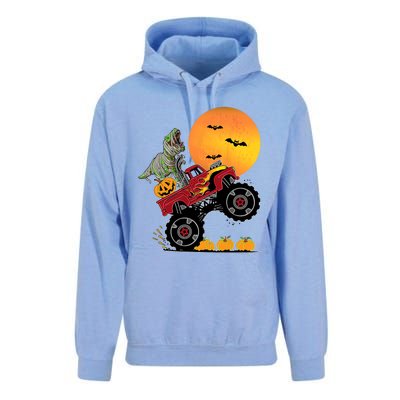 Halloween Costume Monster Truck Dinosaur T Rex Gift Unisex Surf Hoodie