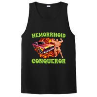Hemorrhoid Conqueror Meme Weird Offensive Cringe Joke PosiCharge Competitor Tank