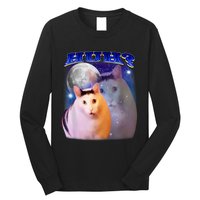 Huh Cat Meme Long Sleeve Shirt