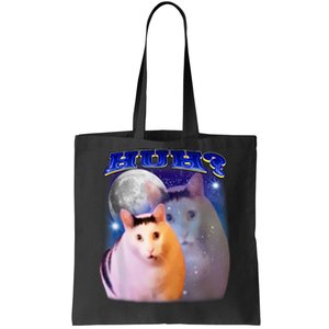 Huh Cat Meme Tote Bag