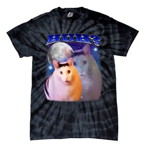 Huh Cat Meme Tie-Dye T-Shirt